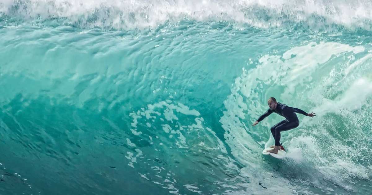 Keep your knees bent