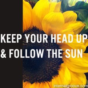 Keep Your Head Up and Follow the Sun